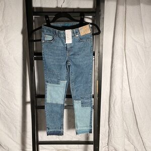 Stylish Kids Two-Tone Denim Jeans